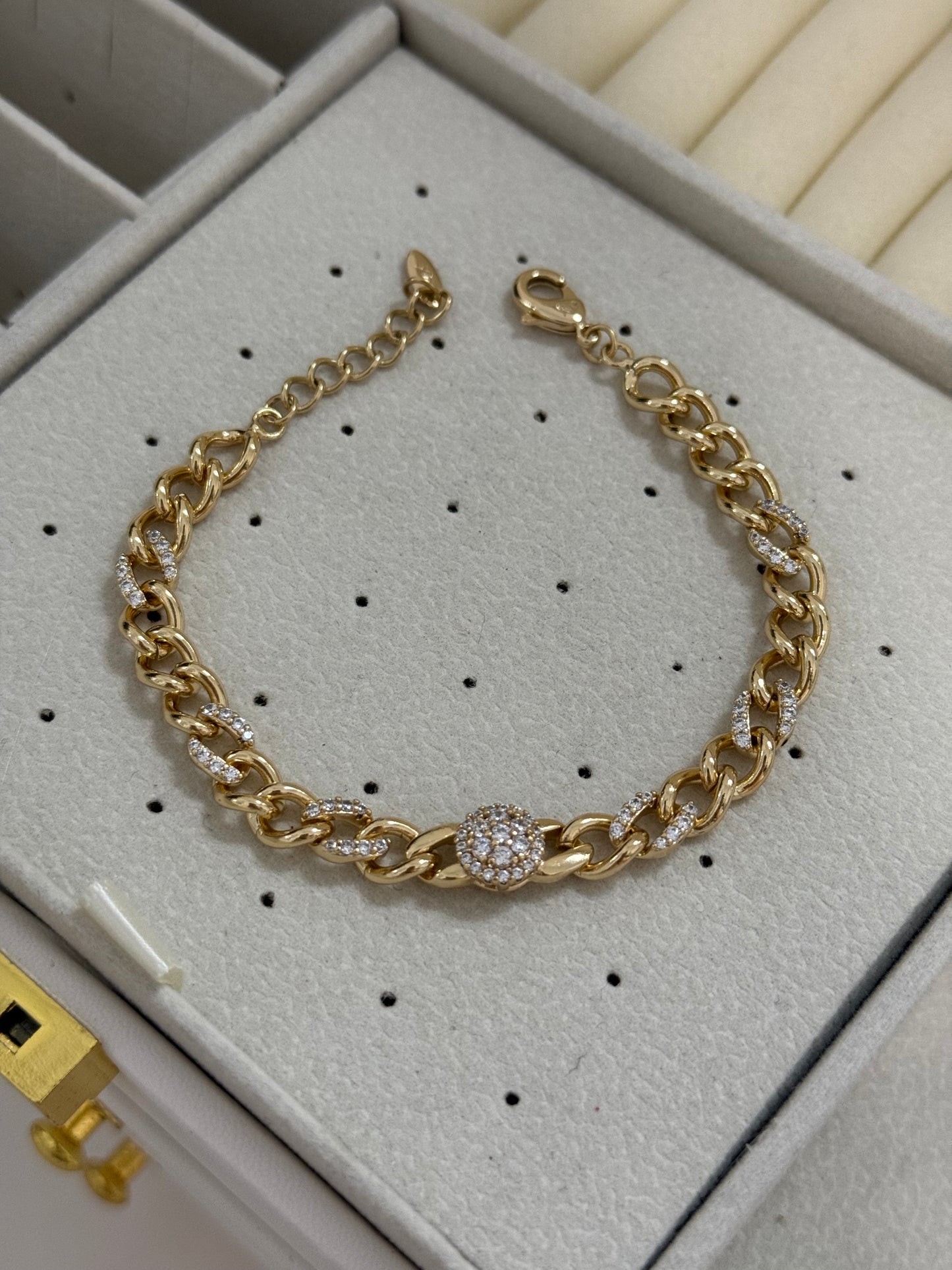 Pulsera 14k modelo 005