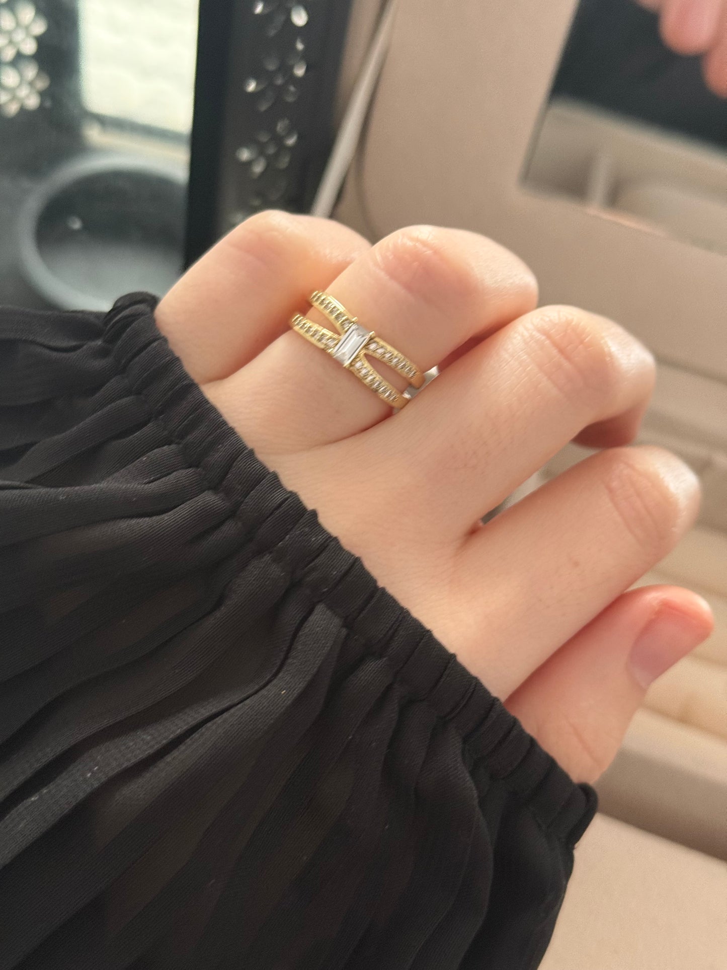 Anillo oro 14k modelo 008