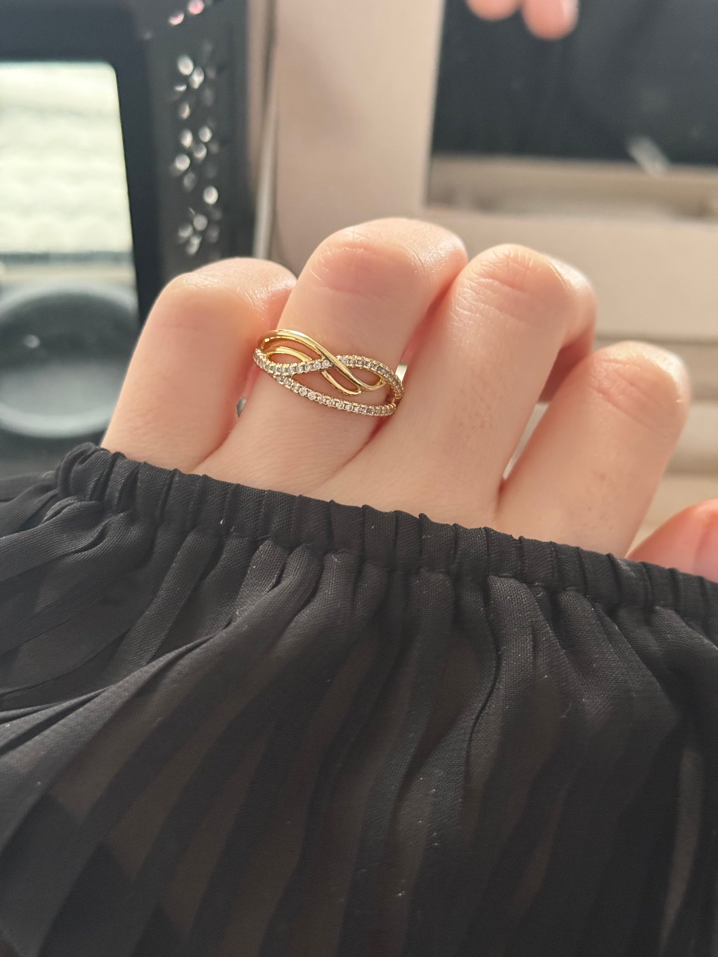 Anillo oro 14k modelo 024