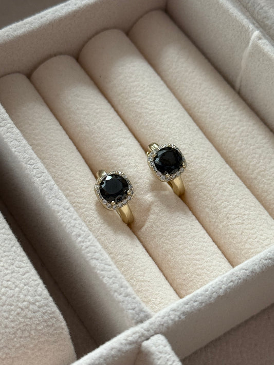 Pendientes modelo 007 (black)