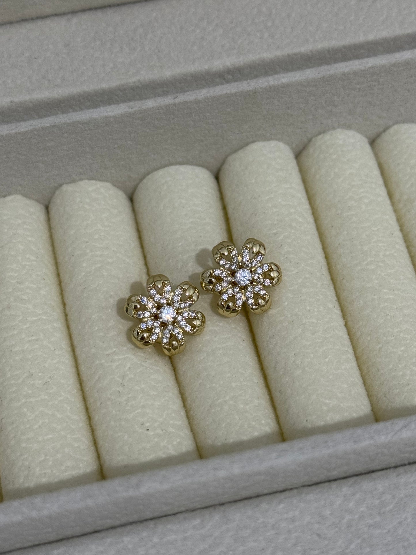 Pendientes oro 14k