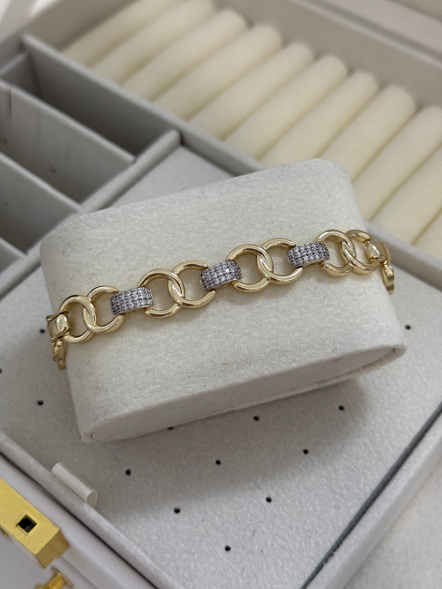 Pulsera 14k modelo 009