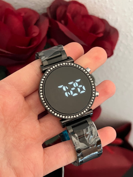 Reloj New total black