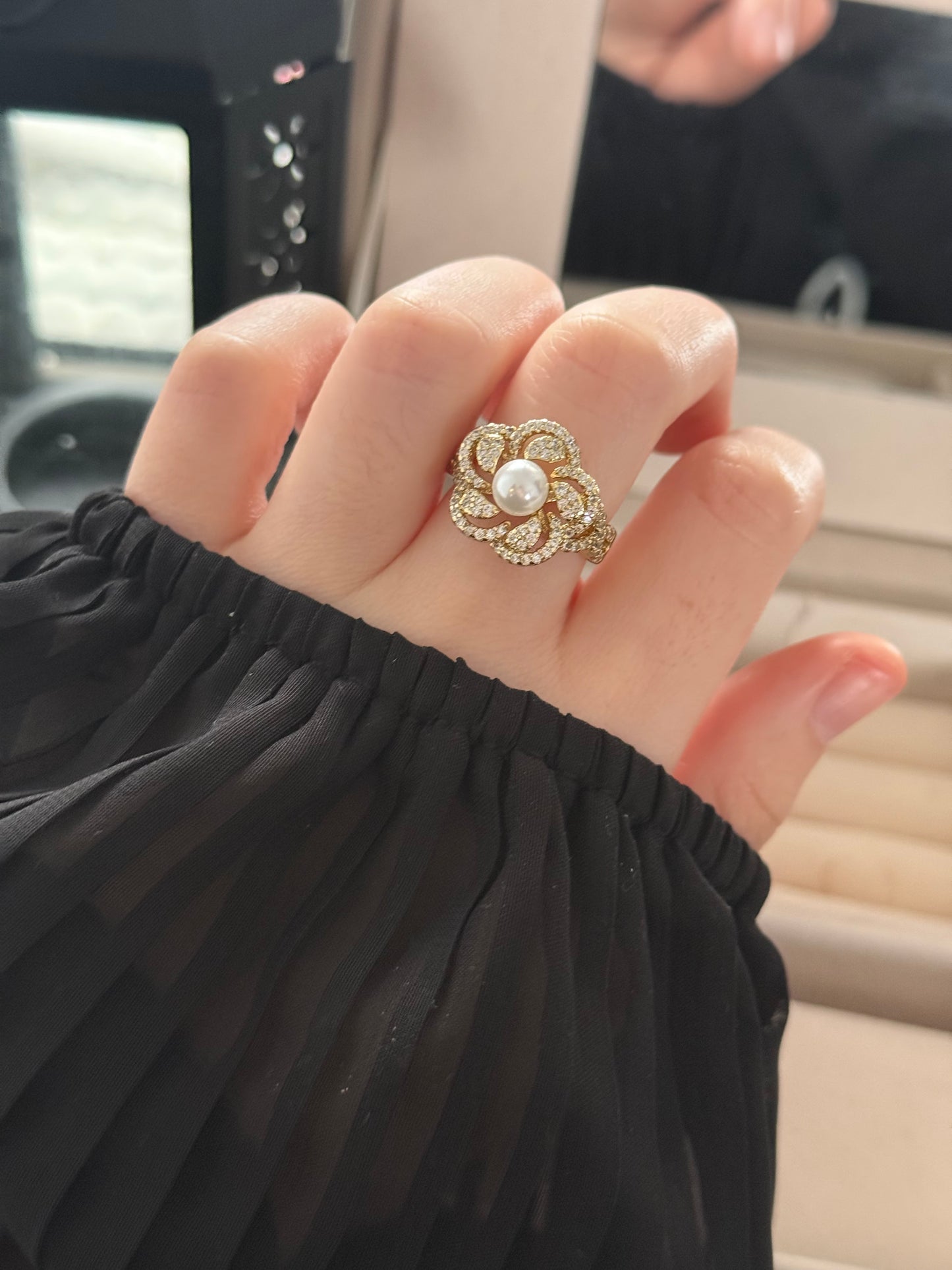 Anillo oro 14k modelo 022