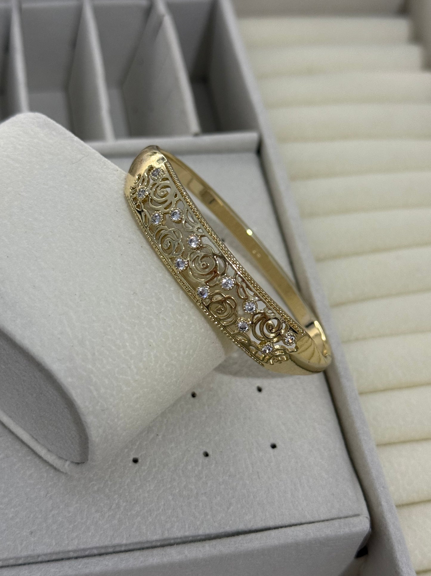 Brazalete oro 14k