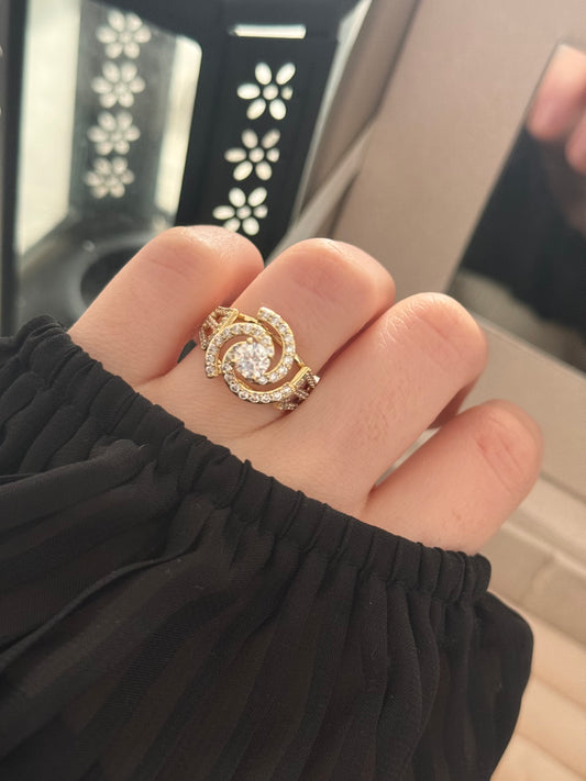 Anillo oro 14k modelo 003