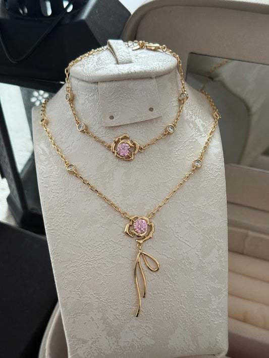 Conjunto oro 18k modelo 001