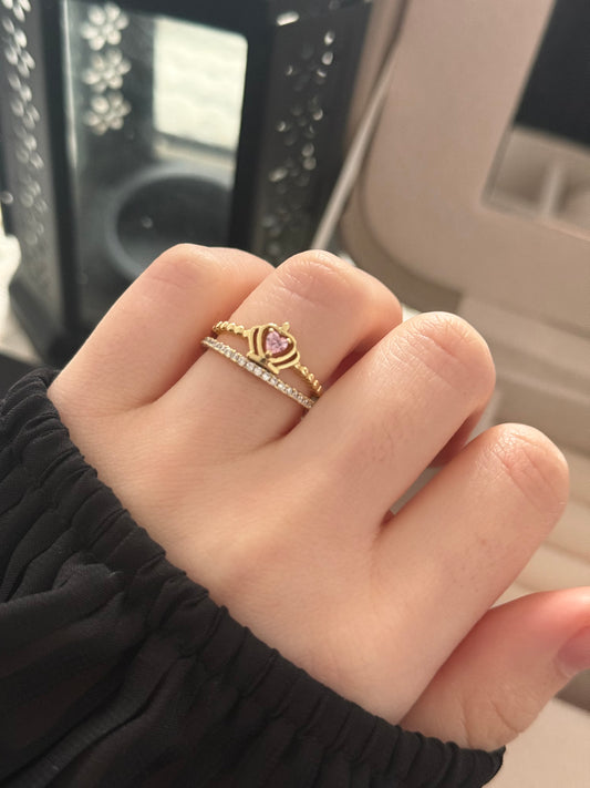 Anillo oro 14k modelo 001