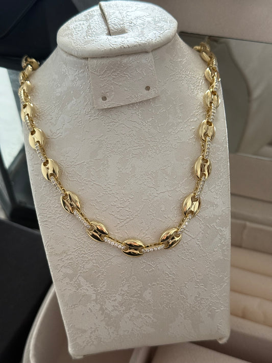 Collar oro 14k modelo 003