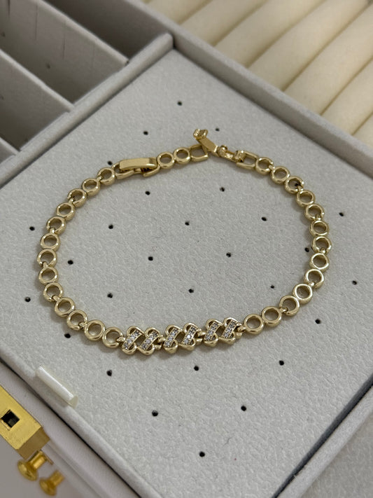 Pulsera 14k modelo 006