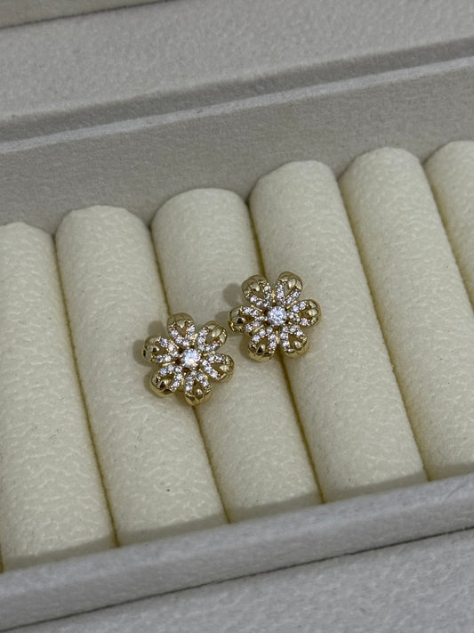 Pendientes oro 14k