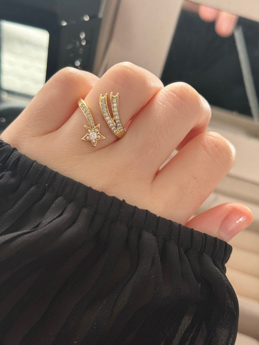 Anillo oro 14k modelo 018