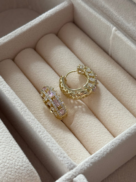 Pendientes modelo 032 (rosa)