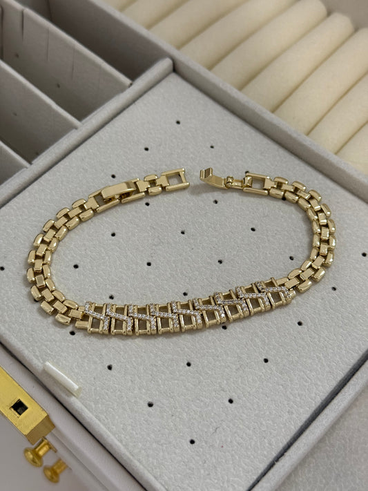 Pulsera 14k modelo 002