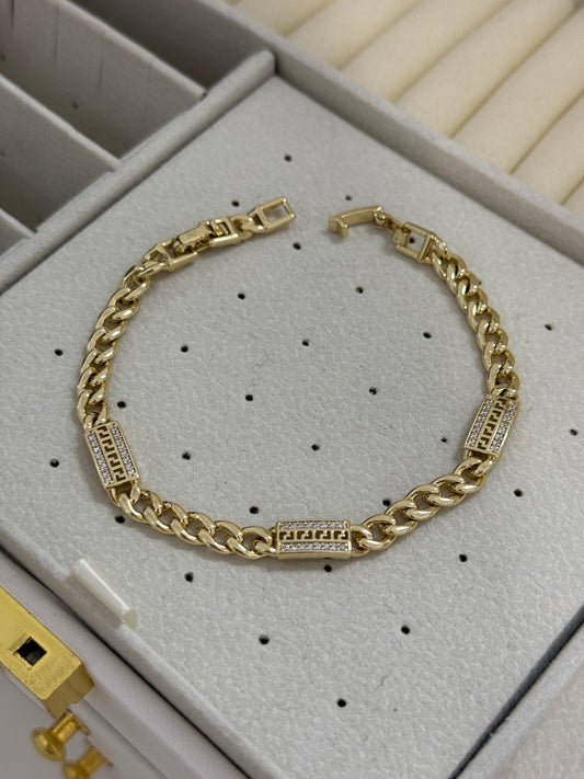 Pulsera 14k modelo 004