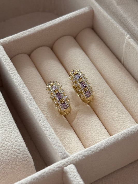 Pendientes modelo 032 (lila)