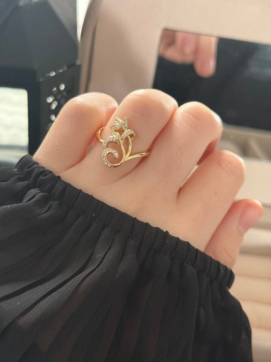 Anillo oro 14k modelo 021