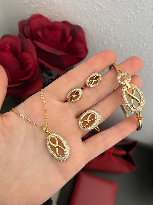 Conjunto 4 piezas infinito