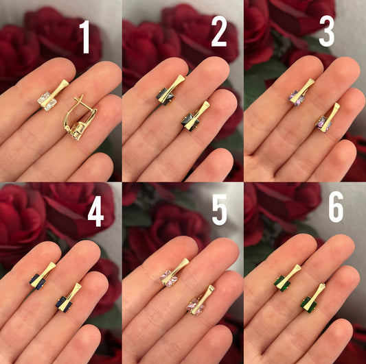 Pendientes 14k modelo 026