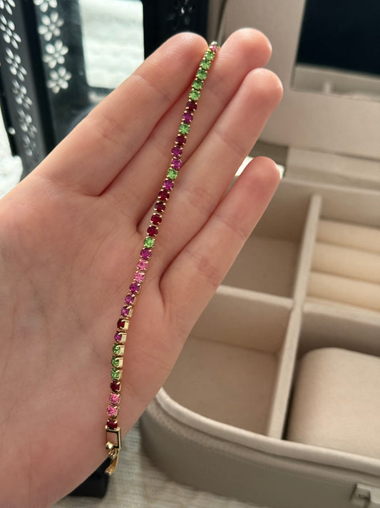 Pulsera oro 14k modelo 003