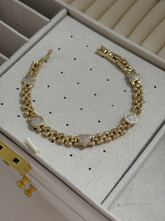 Pulsera 14k modelo 013