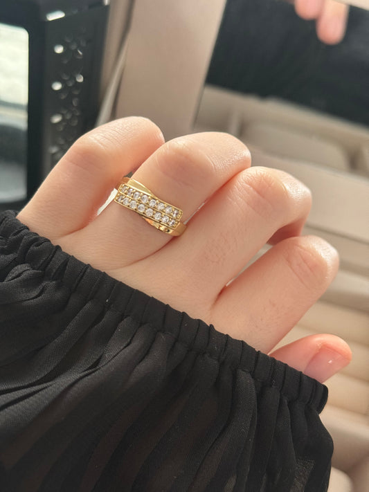 Anillo oro 14k modelo 012